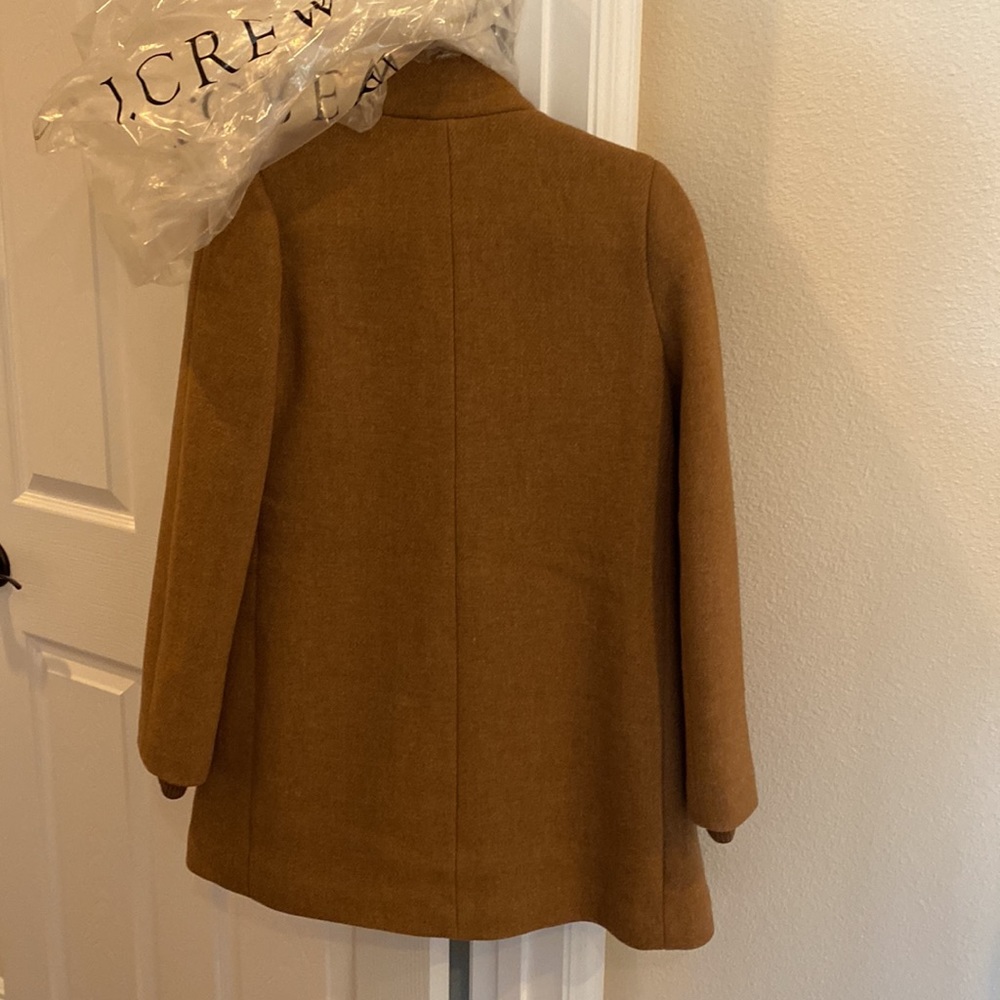 Camel Virgil Wool Coat - image 5